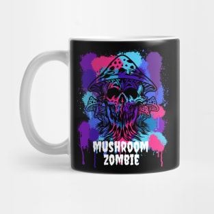 Mushroom Zombie Spray Paint Mug